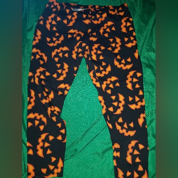 No boundaries Halloween jack o lantern leggings - Picture 4 of 5